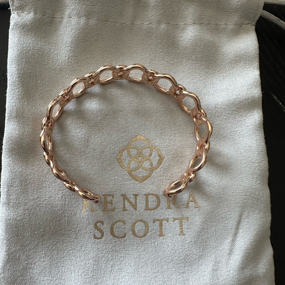Kendra Scott Fallyn Rose Gold Chain Bracelet